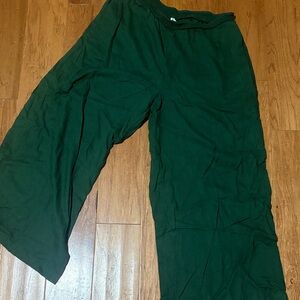 Anthropologie Forest Green Trousers